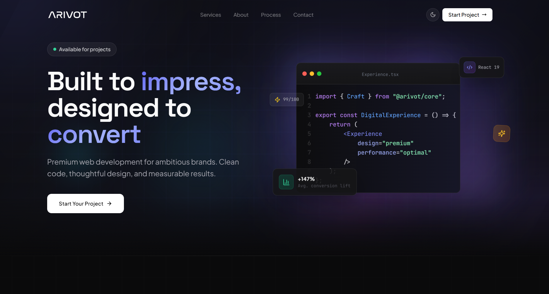 ARIVOT — Digital Agency for Websites, Apps & Solutions — ARIVOT — Digital Agency for Websites, Apps & Solutions